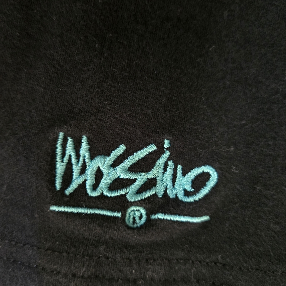 Mossimo cute work out outfit tiel&black top/bottom sz small - Picture 8 of 8